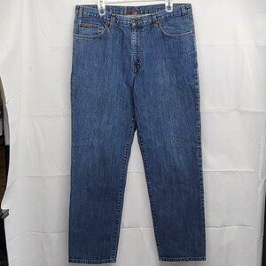 Vintage Y2K Eddie Bauer Mens Jeans Premium Denim 38 X 32 Classic Fit 100% Cotton